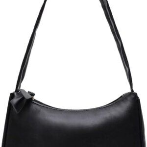 Gift-Ready Lightweight Black Clutch for Women - Stylish Underarm Handbag